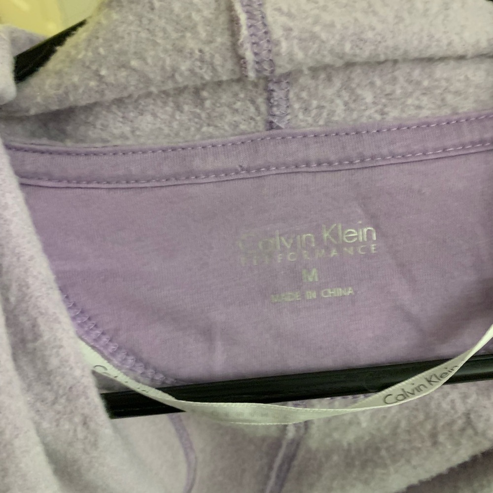 Calvin Klein Lavender Shawl Sweater - Picture 7 of 8